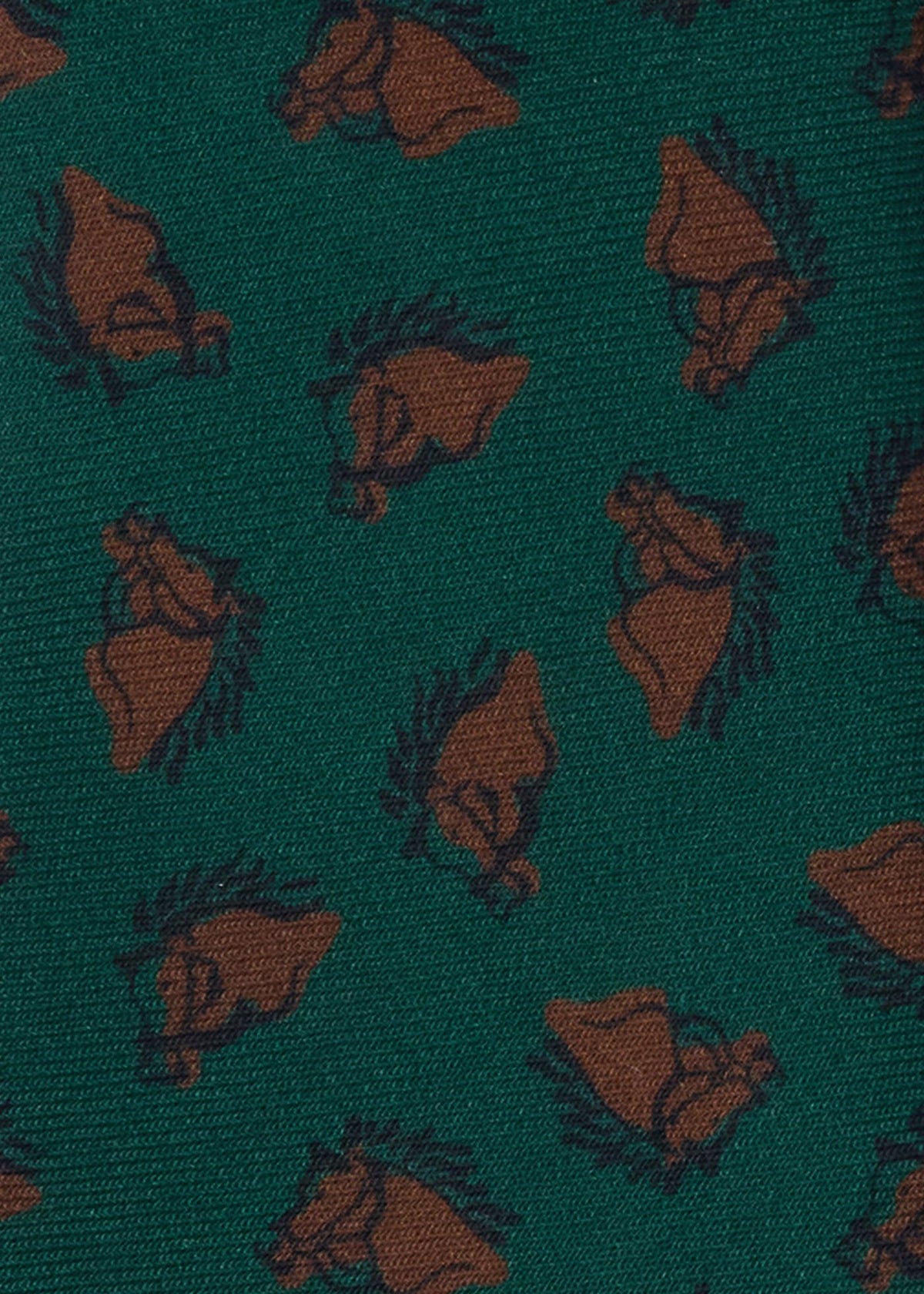 Equestrian Wool Tie - Paul Stuart Special Offer