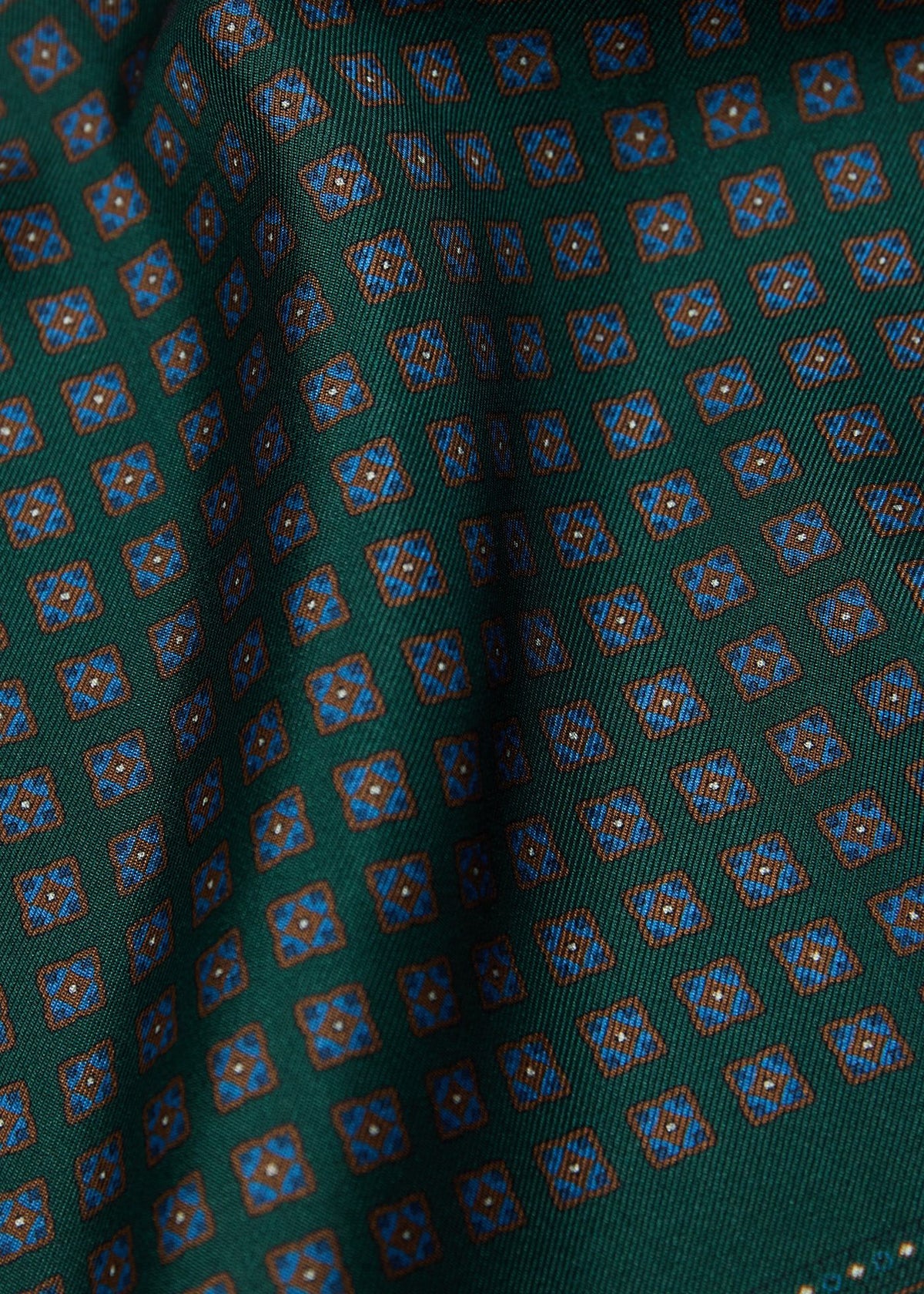 Foulard Silk Pocket Square - Paul Stuart Trusted