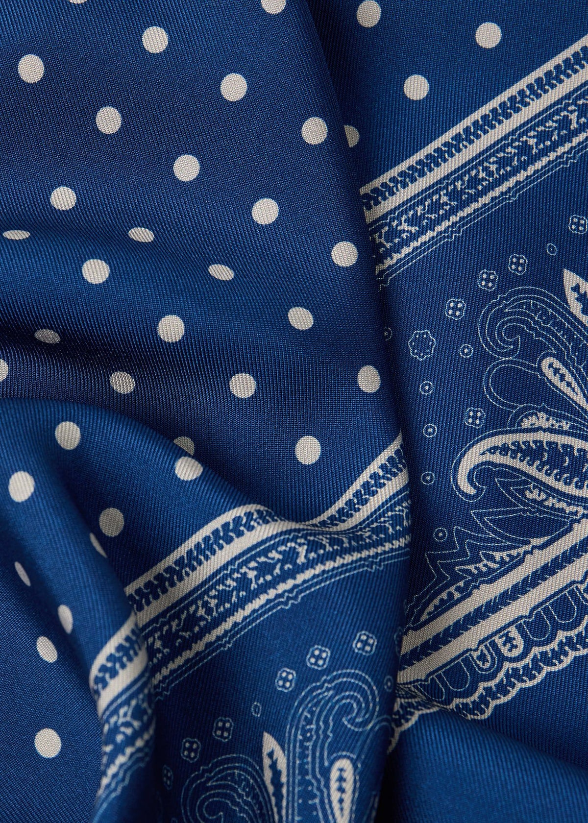 Silk Dot Scarf - Paul Stuart Sale