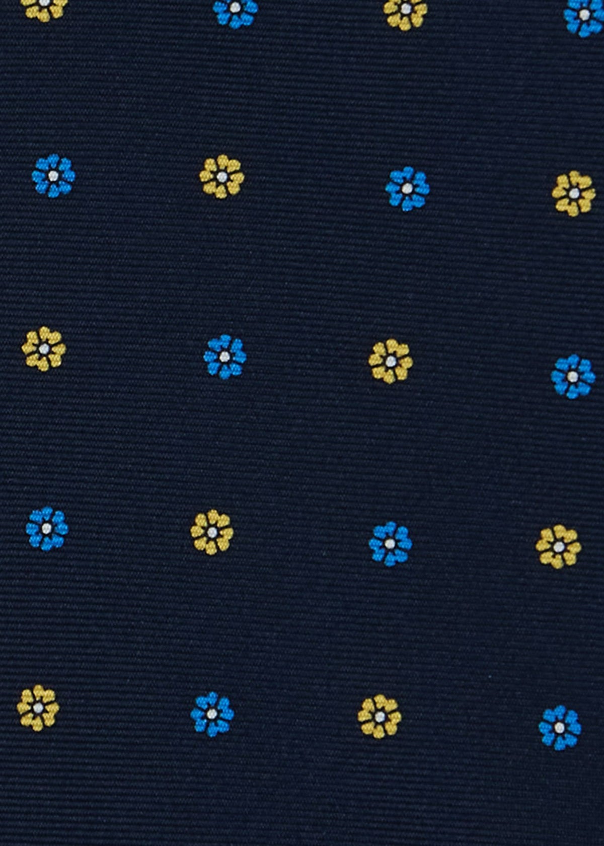 Floral Medallion Silk Tie - Paul Stuart Quality