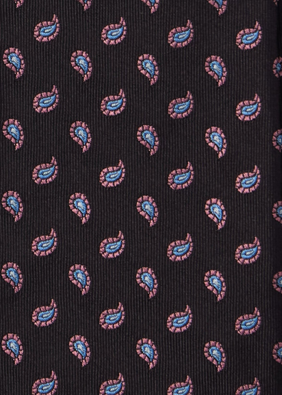 Geometric Paisley Silk Tie - Paul Stuart Popular