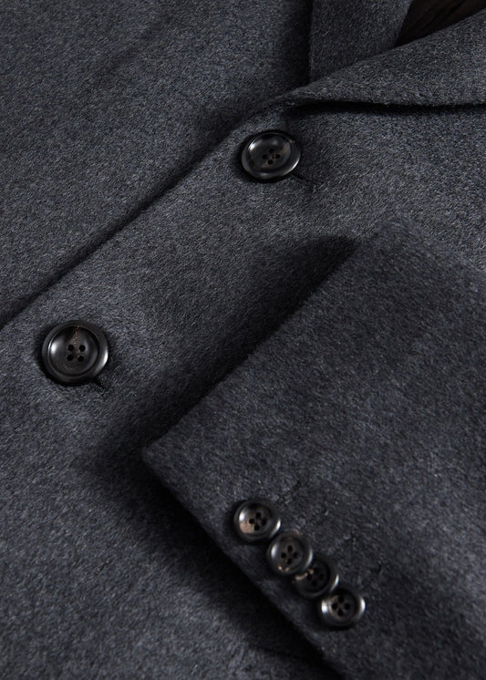 Wool & Cashmere Overcoat with Gilet - Paul Stuart Essential