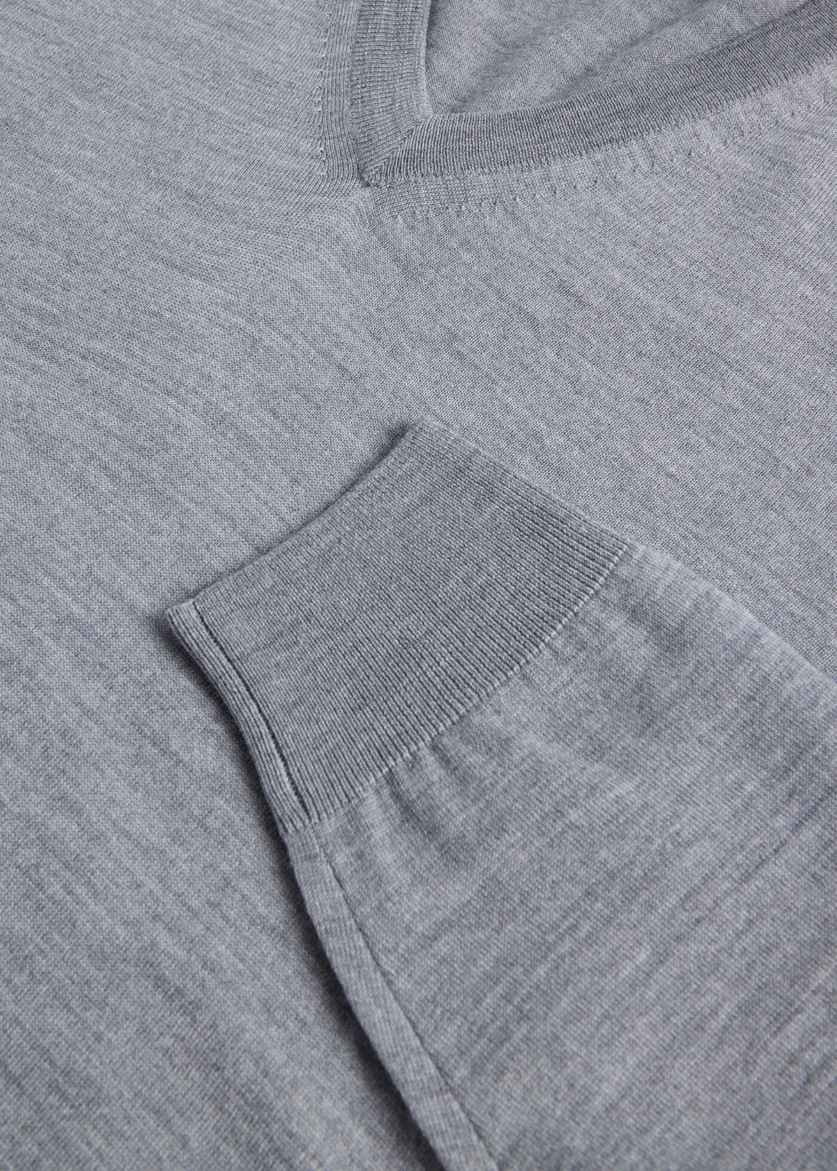 Essential Merino Wool V-neck Sweater - Paul Stuart Best Seller