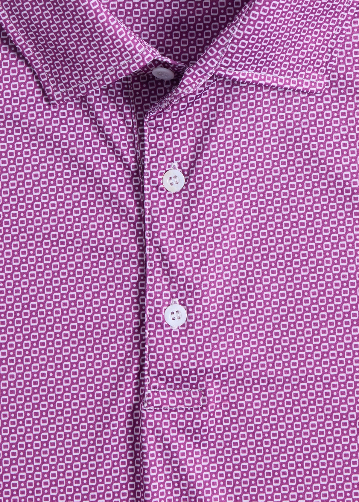 Ultra Soft Deco Square Performance Polo - Paul Stuart Recommended