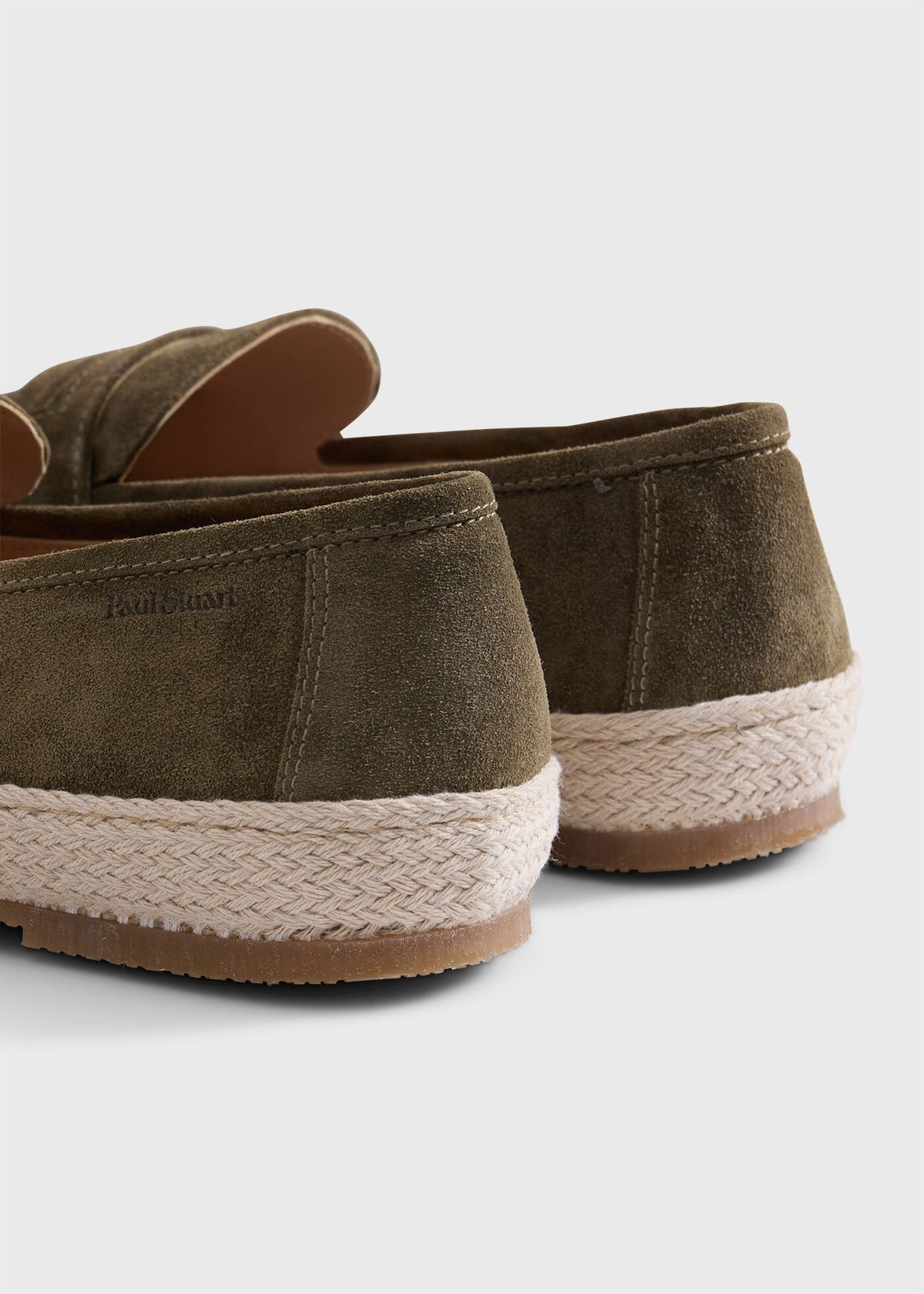 LLoyd Suede Penny Loafer Espadrille - Paul Stuart Signature