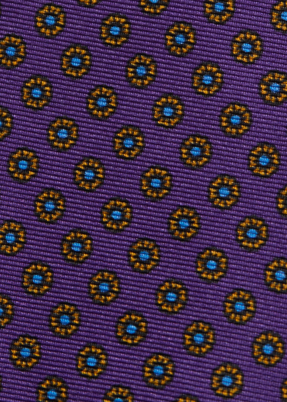 Micro Medallion Printed Silk Tie - Paul Stuart Trending