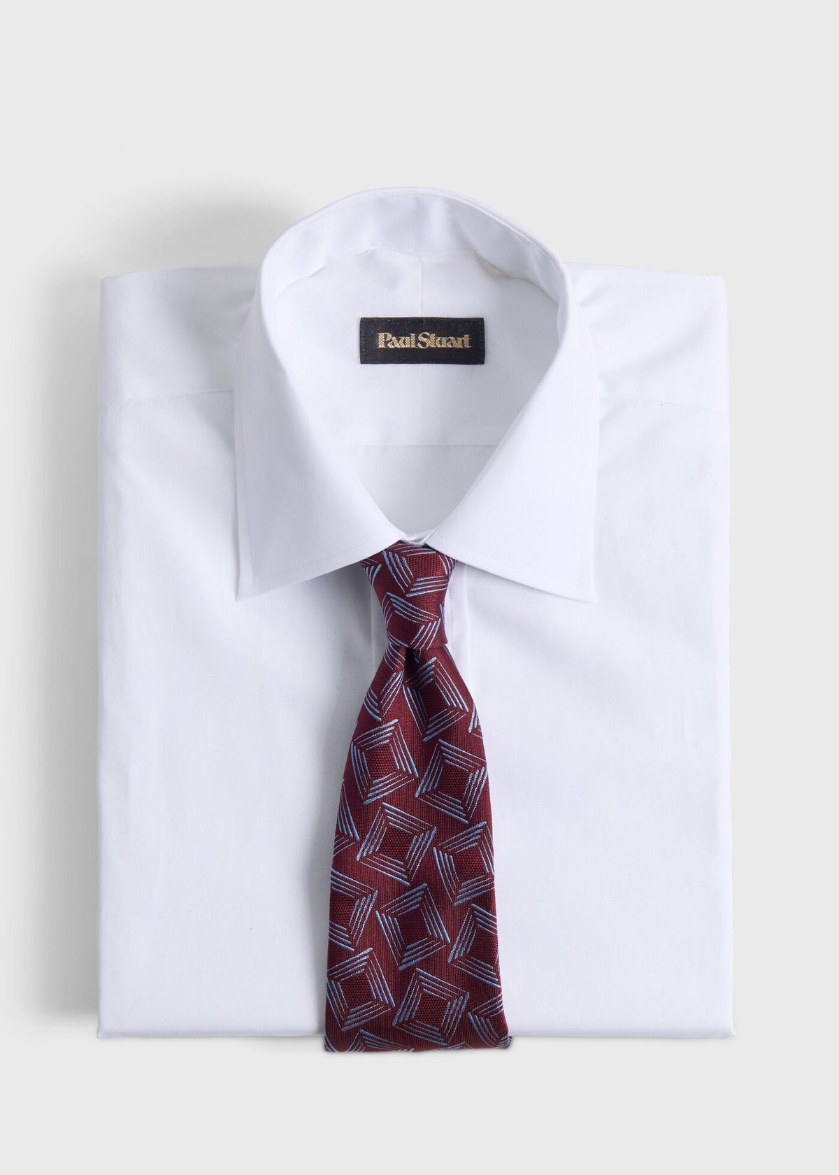Woven Silk Tossed Square Tie - Paul Stuart Featured
