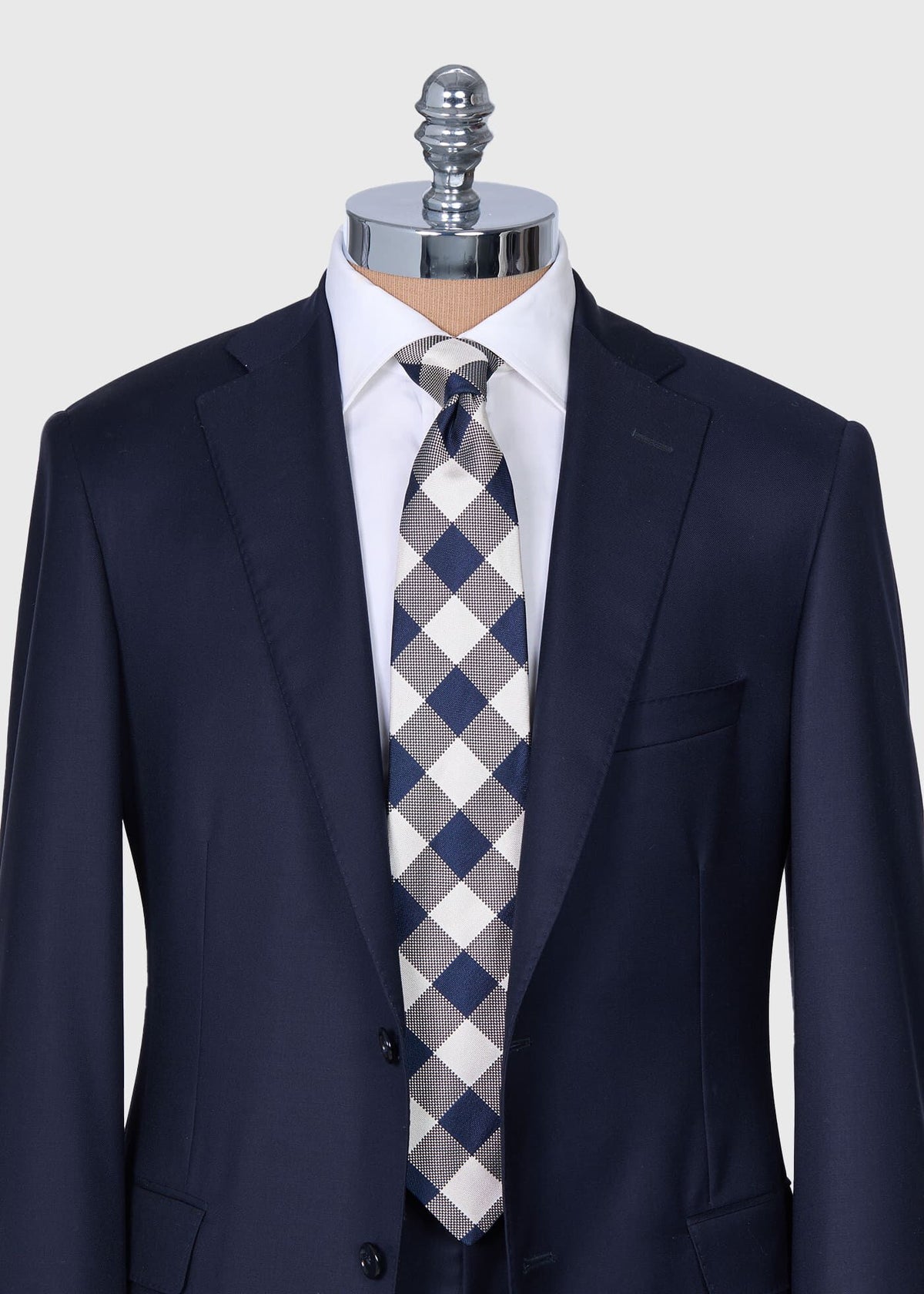 Woven Check Tie - Paul Stuart Essential