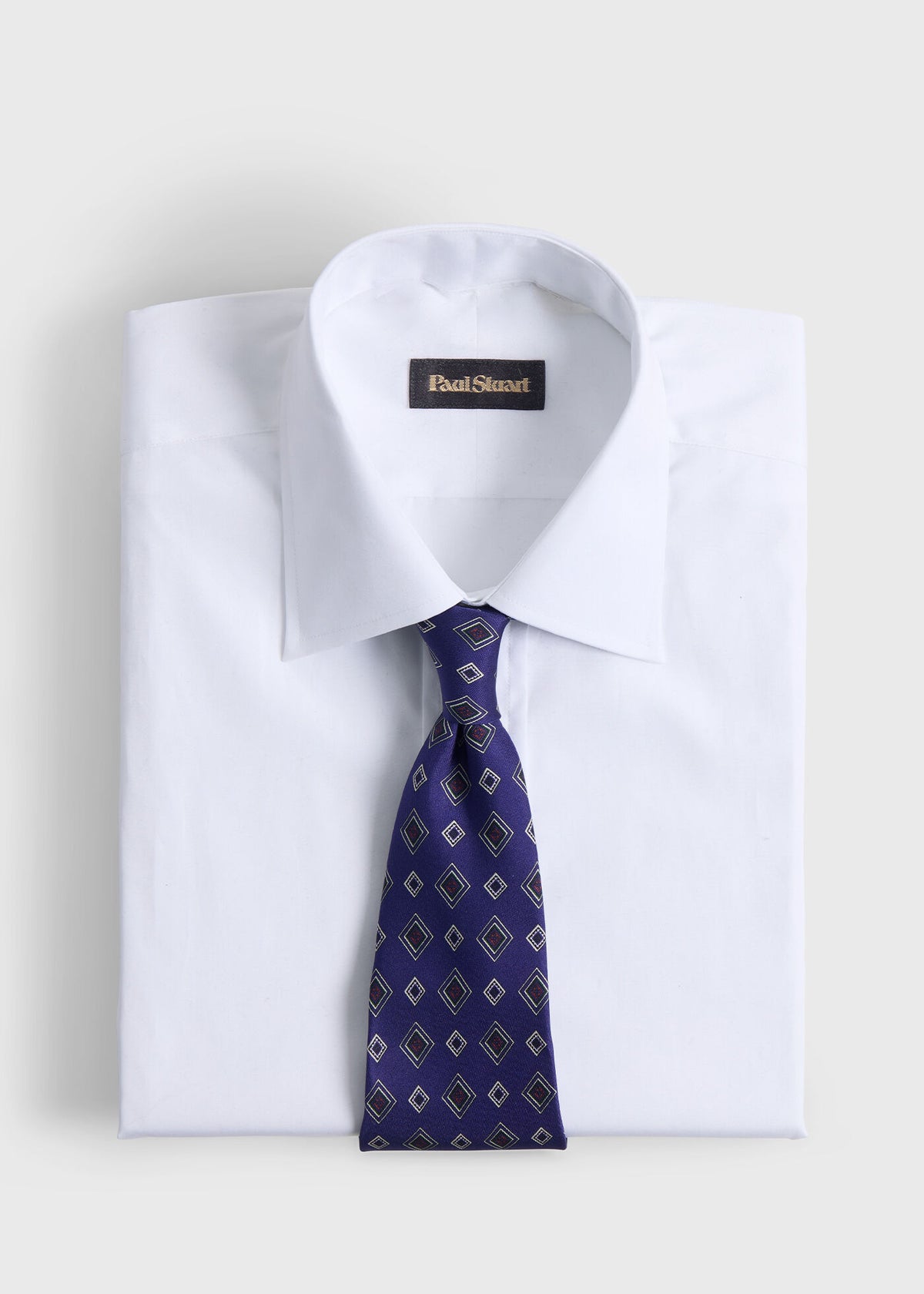 Printed Silk Square Medallion Tie - Paul Stuart Best Price