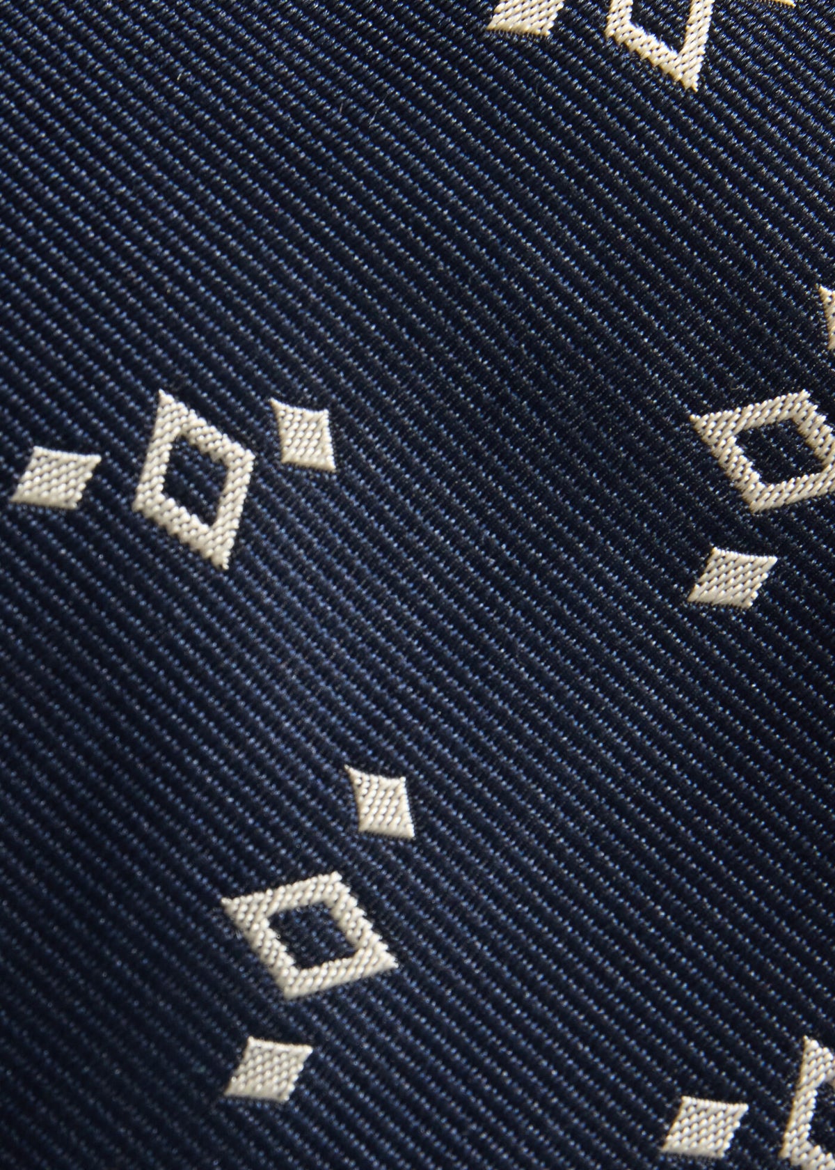 Silk Diamond Print Tie - Paul Stuart Trending