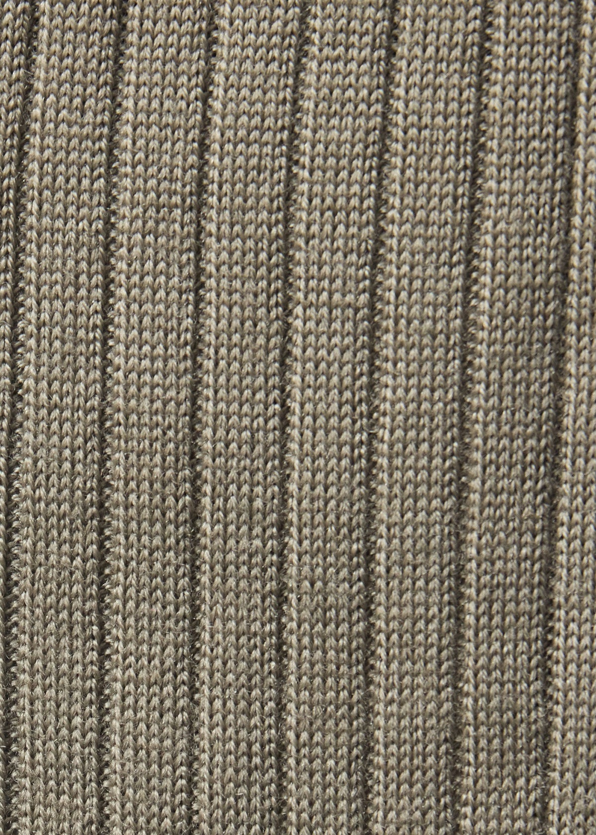Wool Ribbed Sock with Contrast Trim - Paul Stuart Trusted
