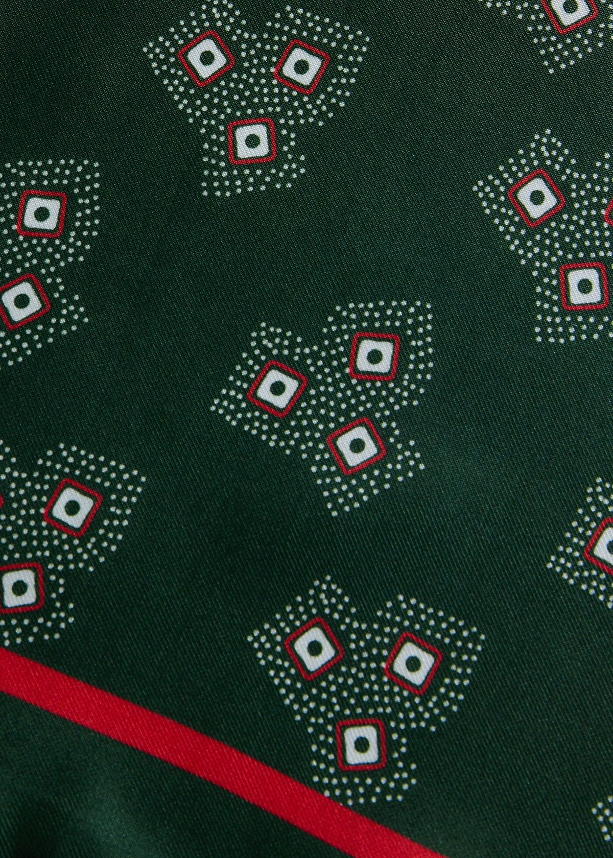 Geometric Dot Pocket Square - Paul Stuart Essential