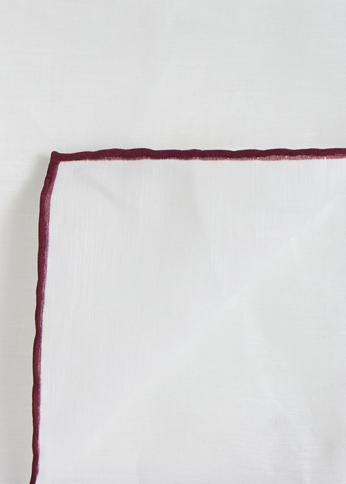Handkerchief with Contrast Border - Paul Stuart Latest