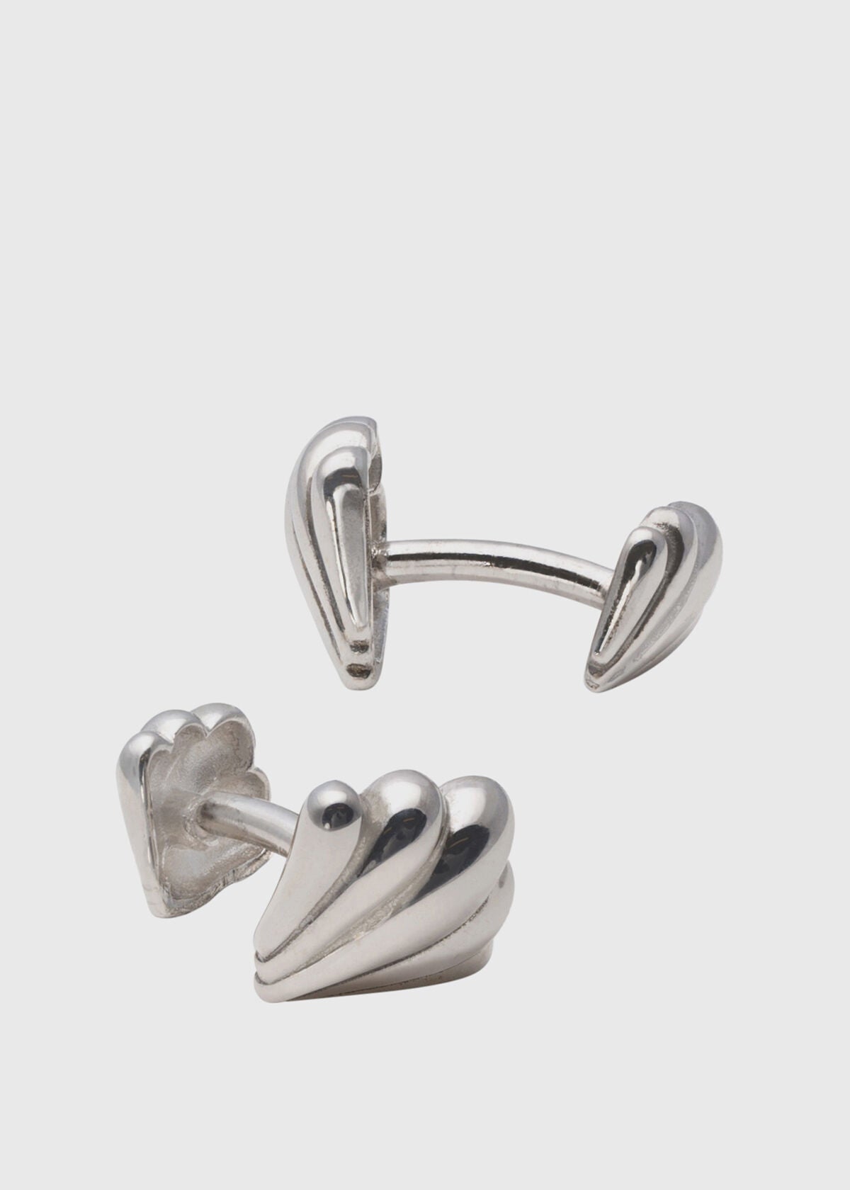 Sterling Silver Shell Cufflinks - Paul Stuart Customer Favorite