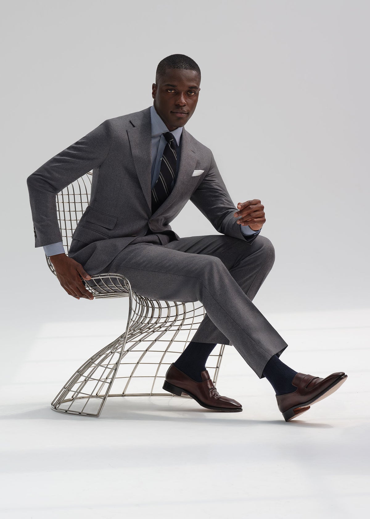 Lightweight Wool Flannel Suit - Paul Stuart Special Offer