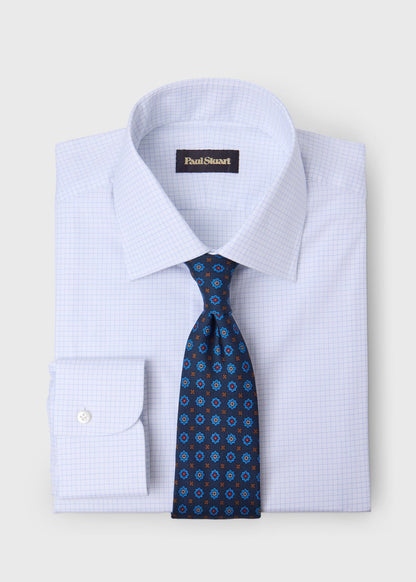 Handmade Spread Collar Dress Shirt - Paul Stuart Top Pick