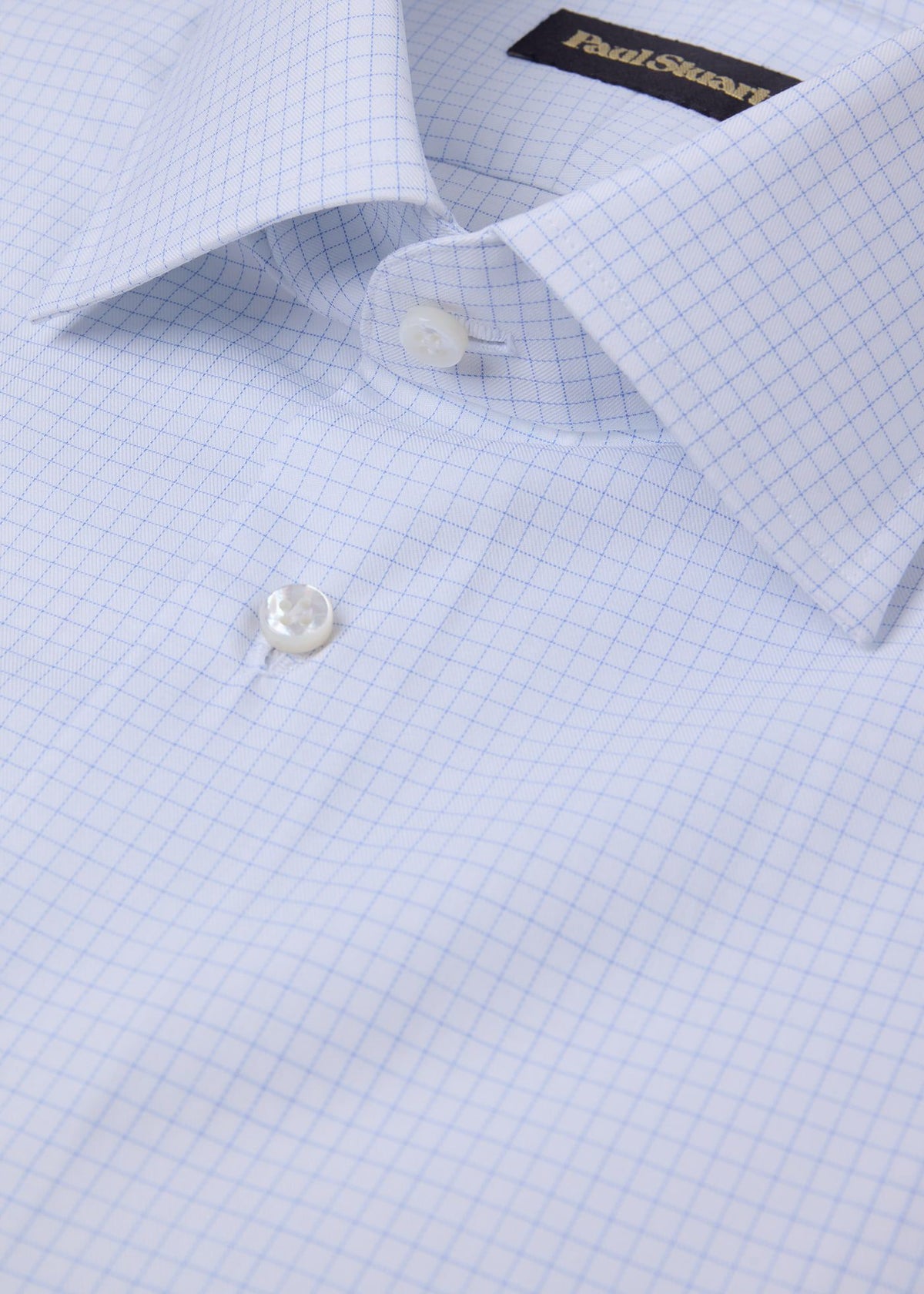 Handmade Spread Collar Dress Shirt - Paul Stuart Top Pick