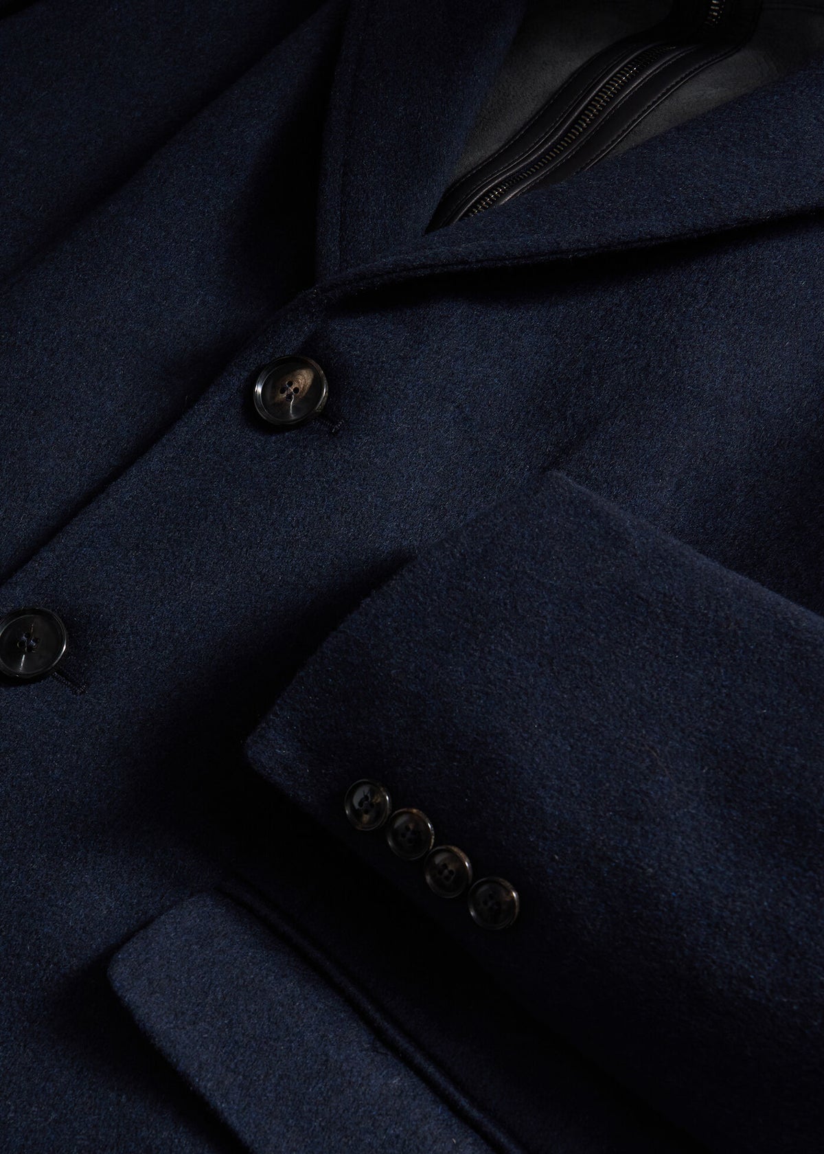 Wool Coat with Shearling Gilet - Paul Stuart Best Price