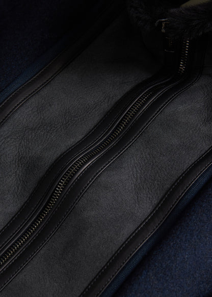 Wool Coat with Shearling Gilet - Paul Stuart Best Price