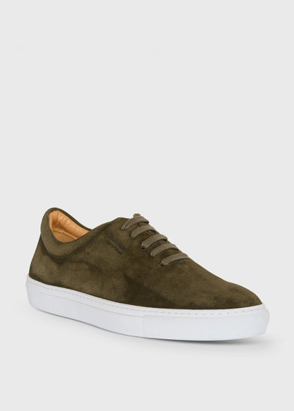 Scotty Suede Leather Sneaker - Paul Stuart Customer Favorite