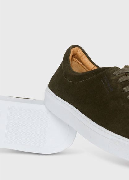 Scotty Suede Leather Sneaker - Paul Stuart Customer Favorite
