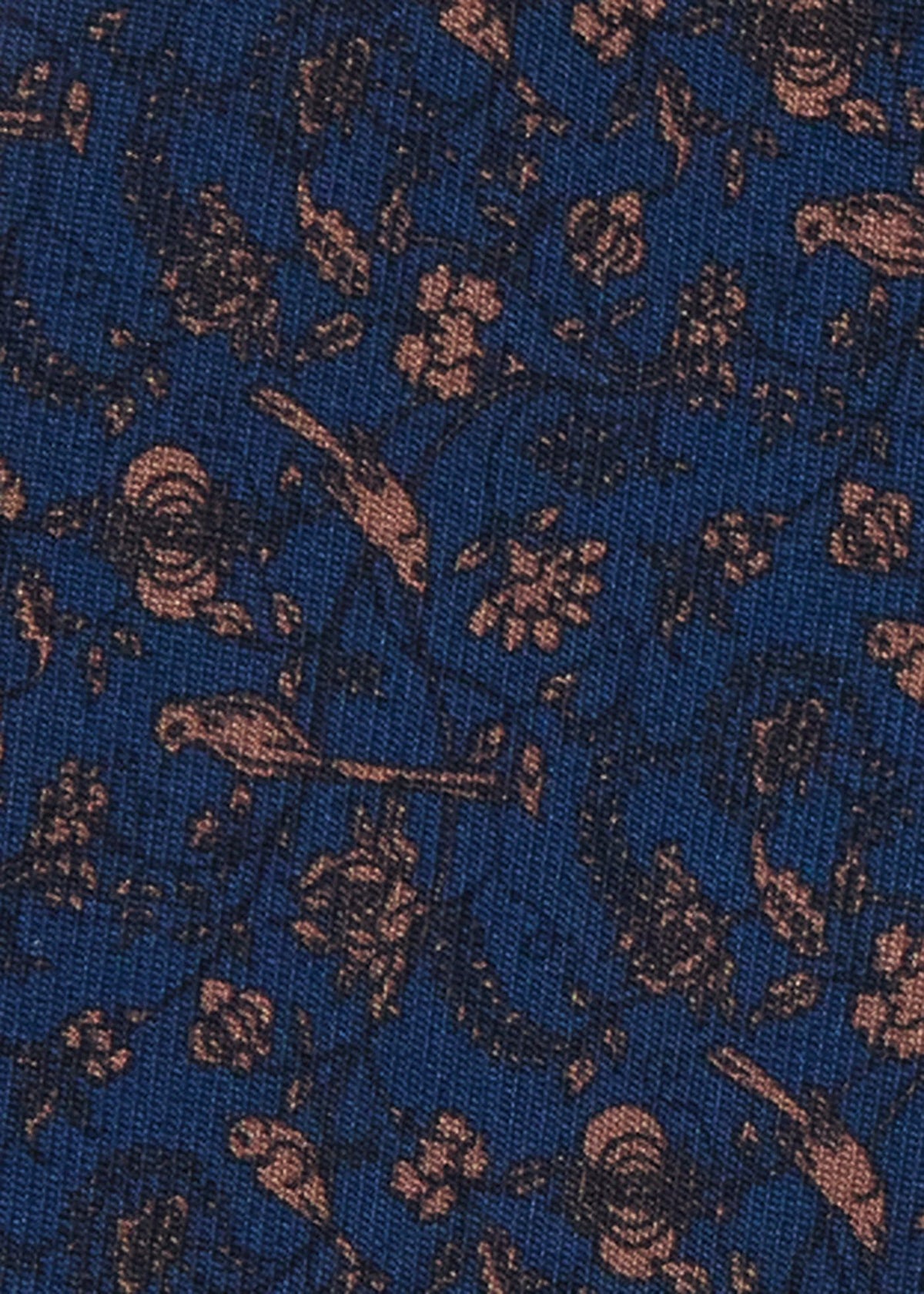 Botanical Birds Silk Bow Tie - Paul Stuart Sale