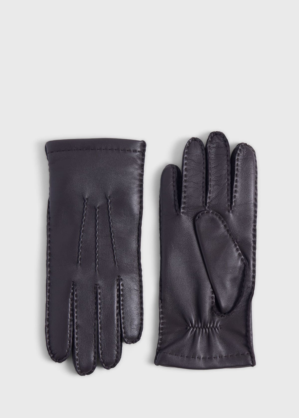 Leather Saddle Stitch Glove - Paul Stuart Best Price
