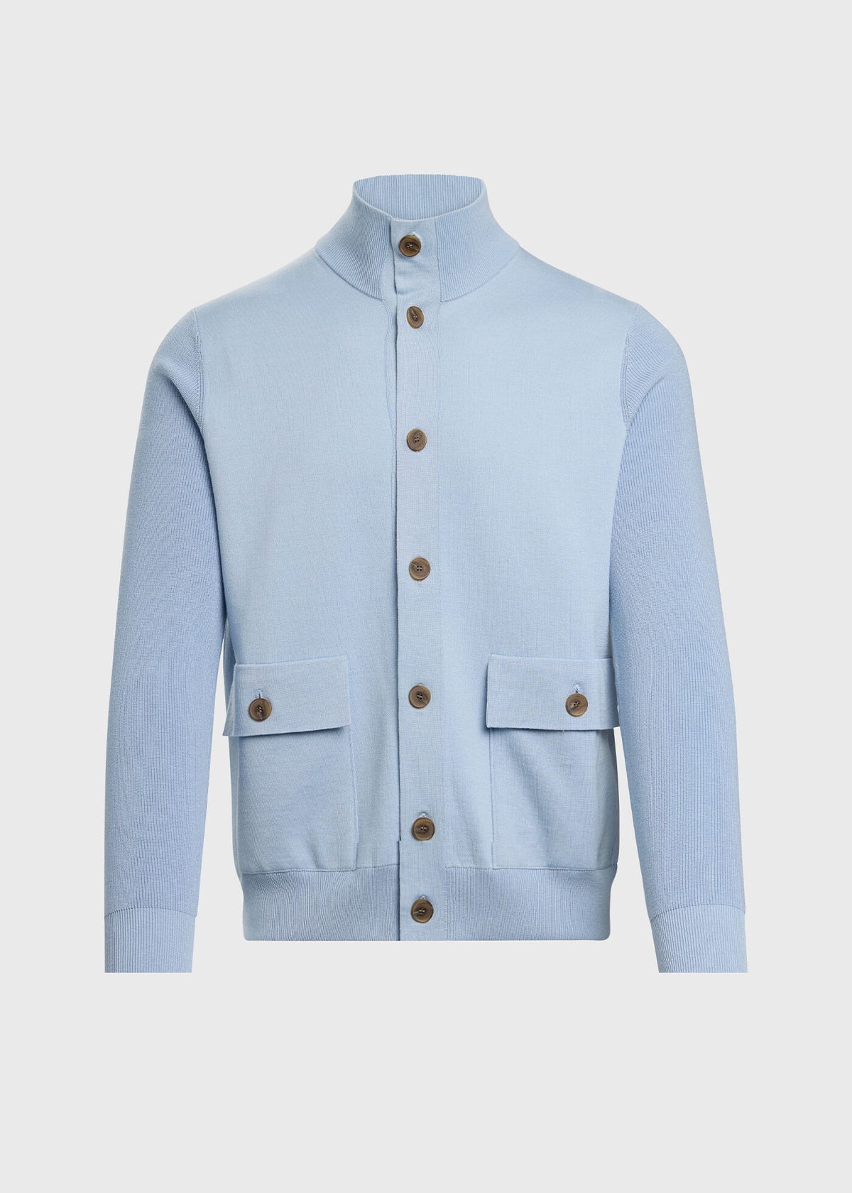Silk & Cotton Blouson Cardigan - Paul Stuart Great Value