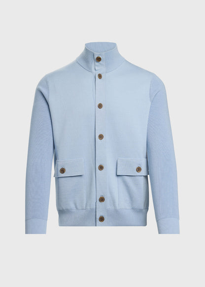 Silk & Cotton Blouson Cardigan - Paul Stuart Great Value