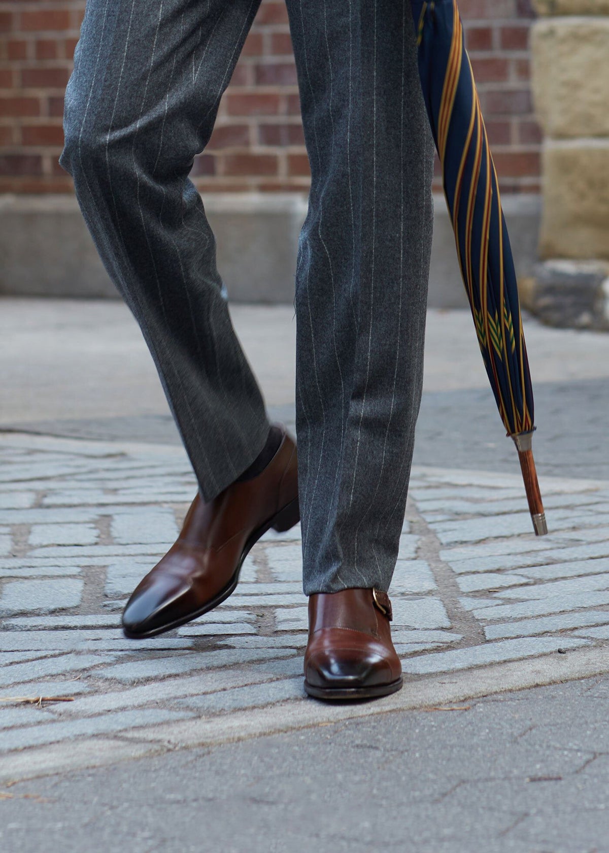 Giordano Leather Monk Strap - Paul Stuart Best Price