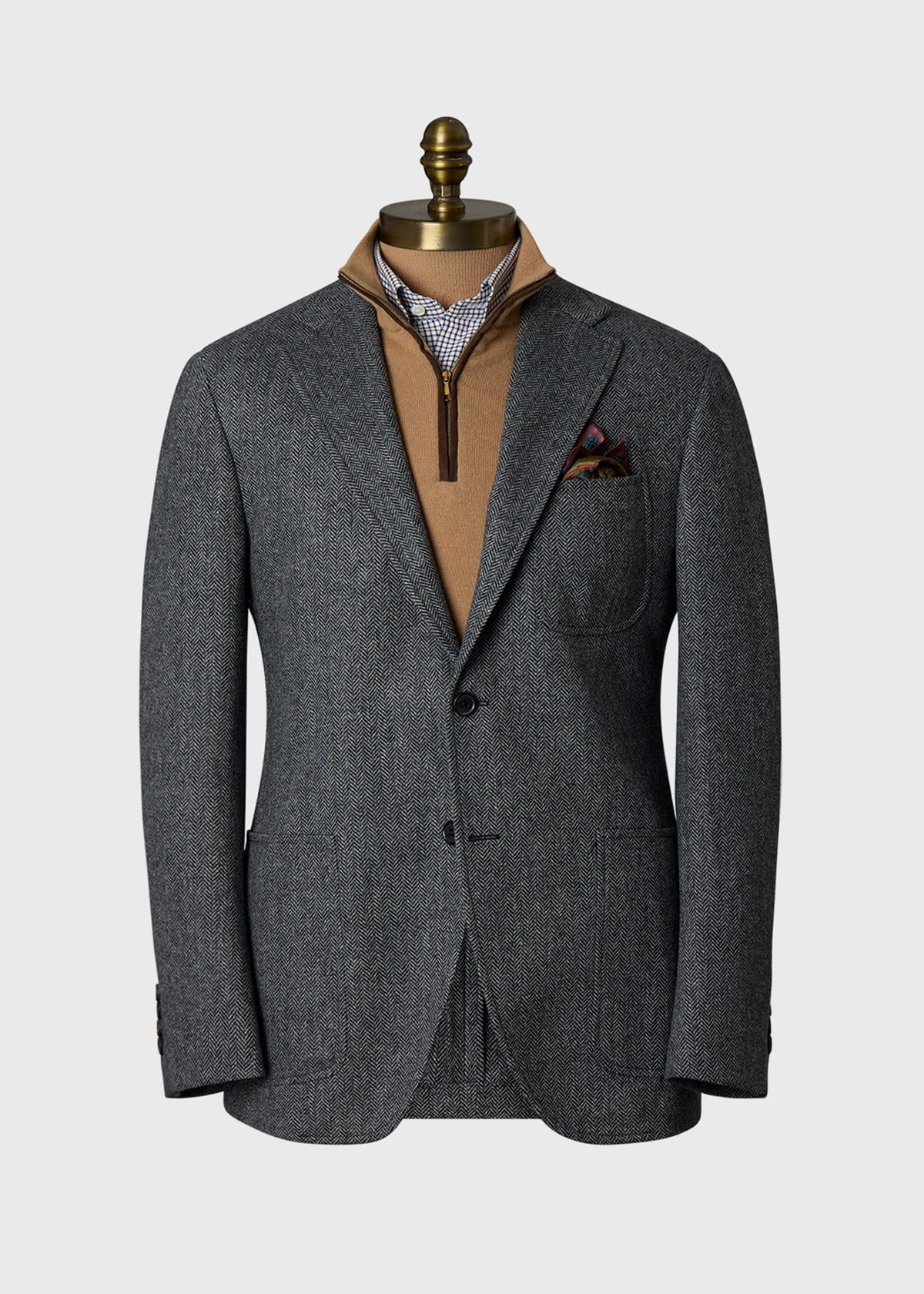 Herringbone Patch Pocket Sport Coat - Paul Stuart Best Price