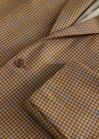 Deco Plaid Wool Jacket - Paul Stuart Deals