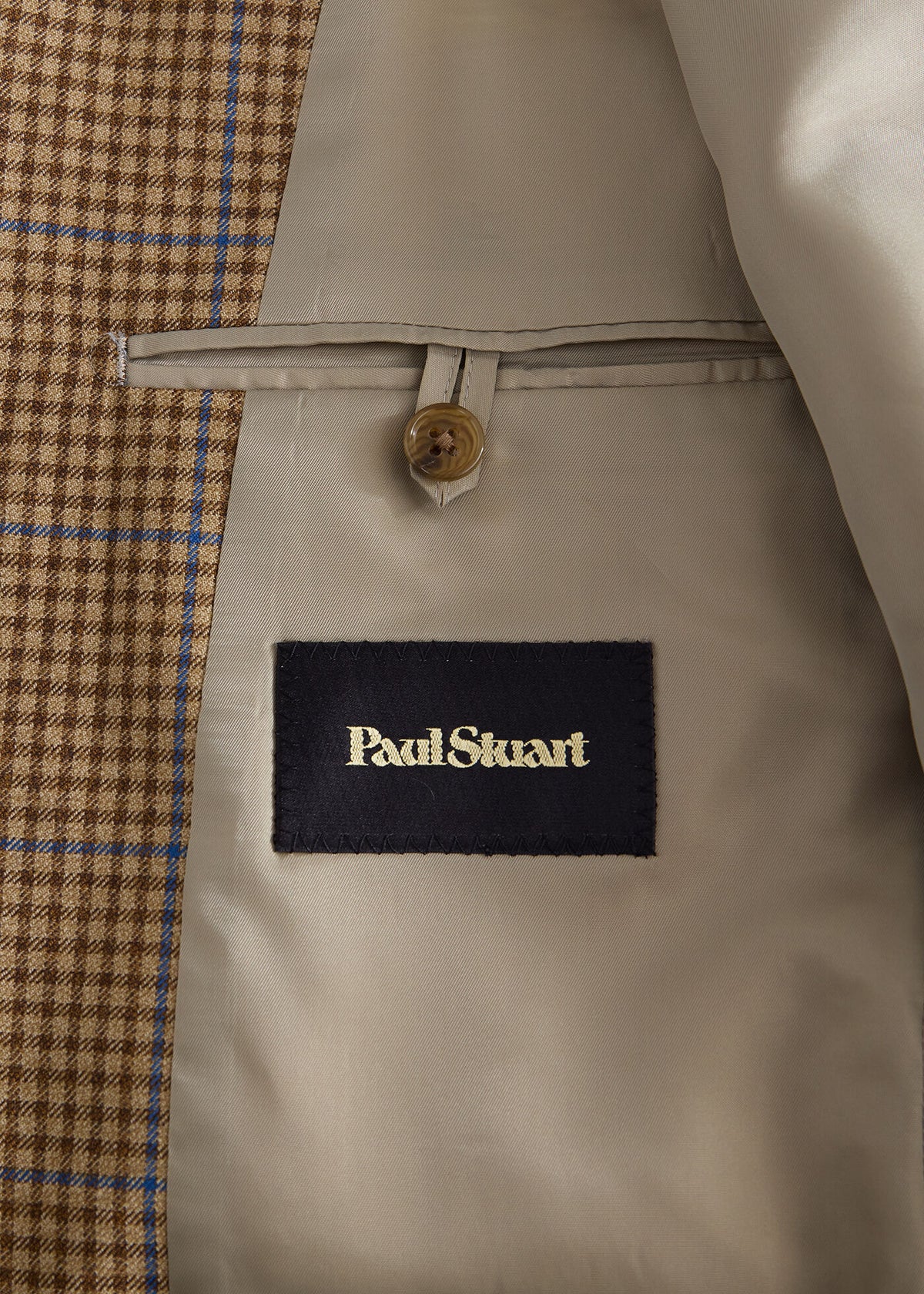 Deco Plaid Wool Jacket - Paul Stuart Deals