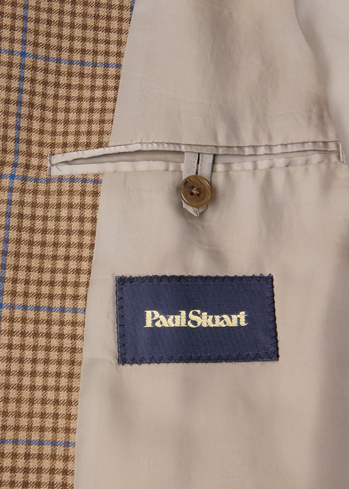 Deco Plaid Wool Jacket - Paul Stuart Deals