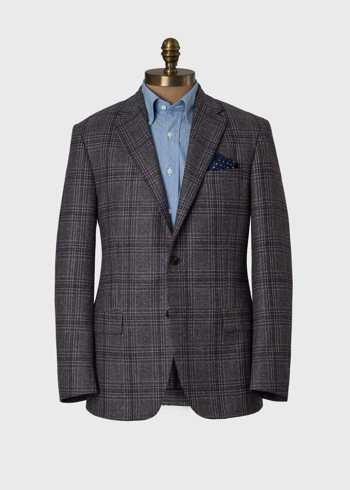 Wool Plaid Sport Coat - Paul Stuart Value