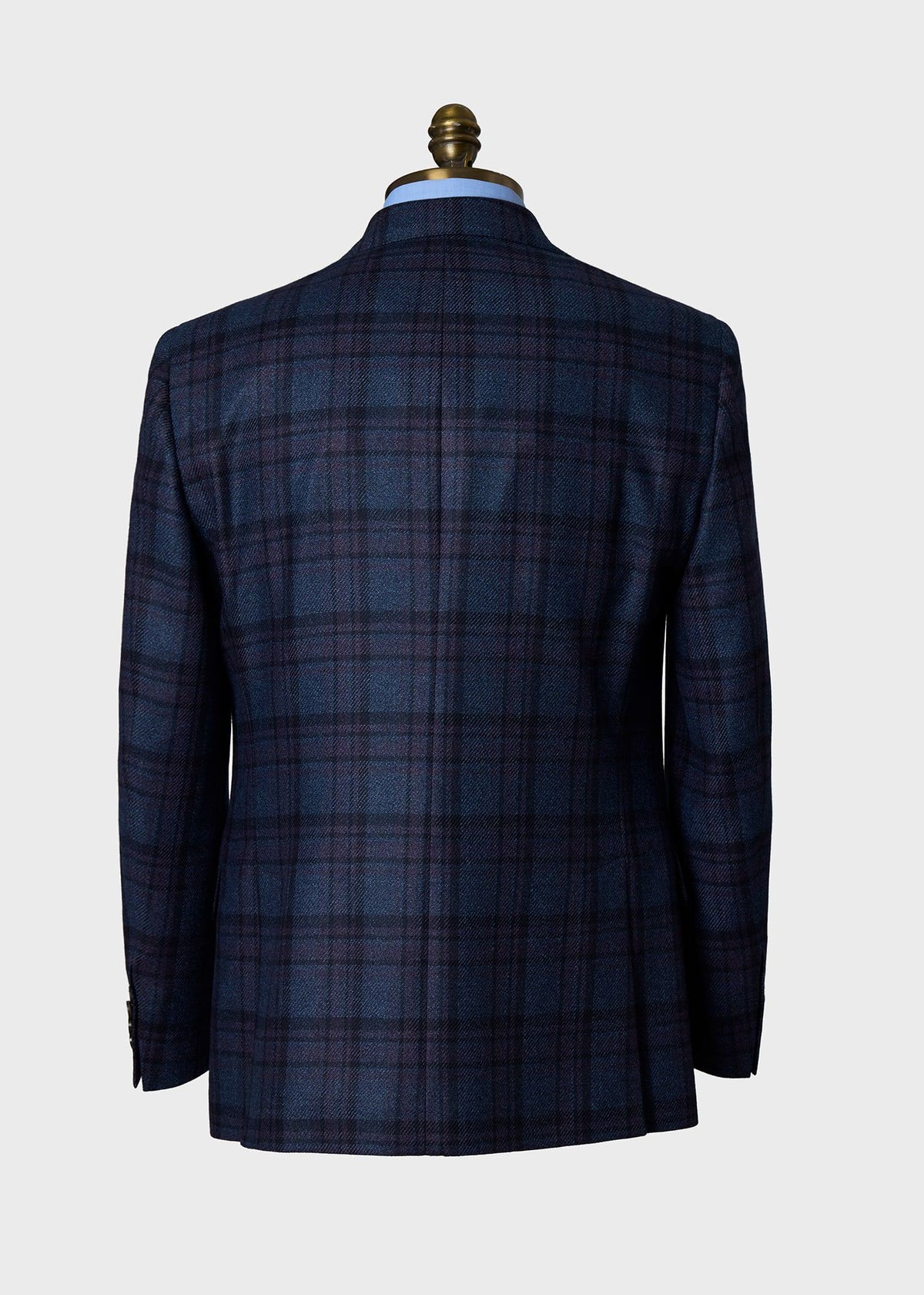 Wool-Silk Plaid Sport Coat - Paul Stuart Deals