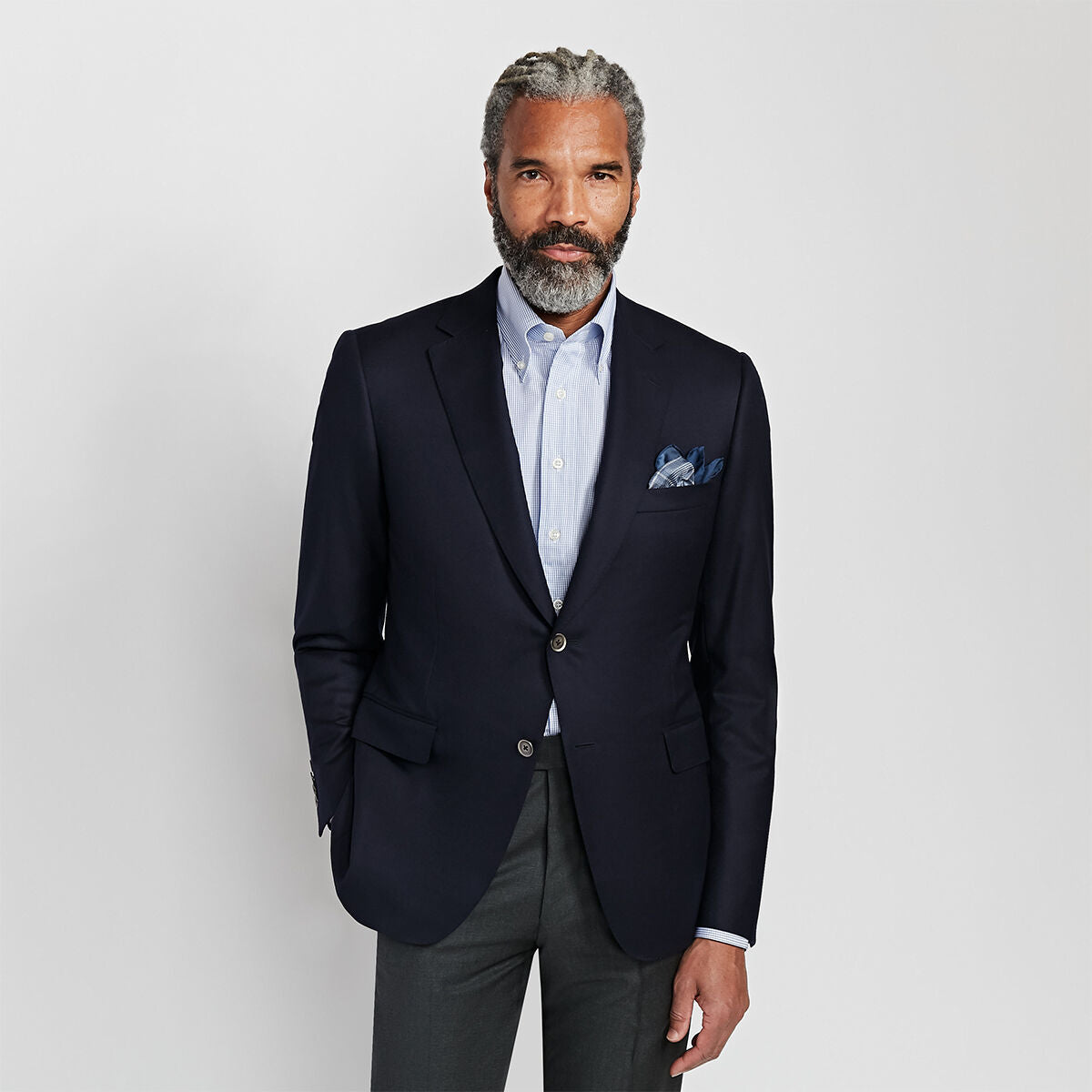 Doeskin Super 120s Wool Paul Blazer - Paul Stuart Popular