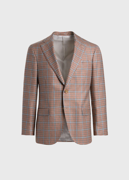 Cashmere & Silk Plaid Jacket - Paul Stuart Value