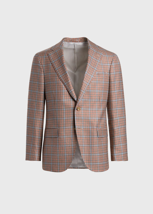 Cashmere & Silk Plaid Jacket - Paul Stuart Value