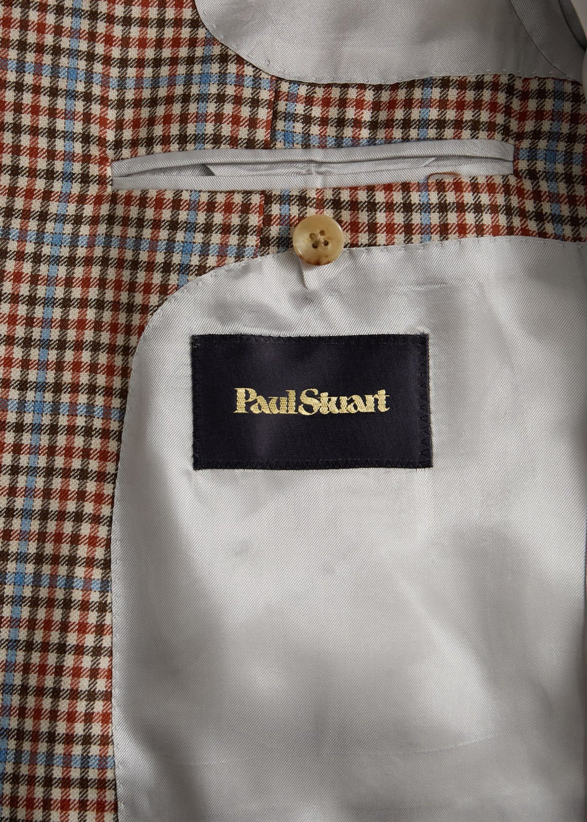 Cashmere & Silk Plaid Jacket - Paul Stuart Value