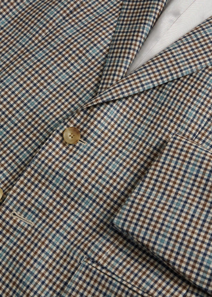 Cashmere & Silk Plaid Jacket - Paul Stuart Everyday