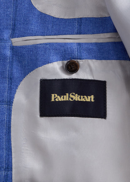 Silk & Cashmere Deco Windowpane Jacket - Paul Stuart Everyday