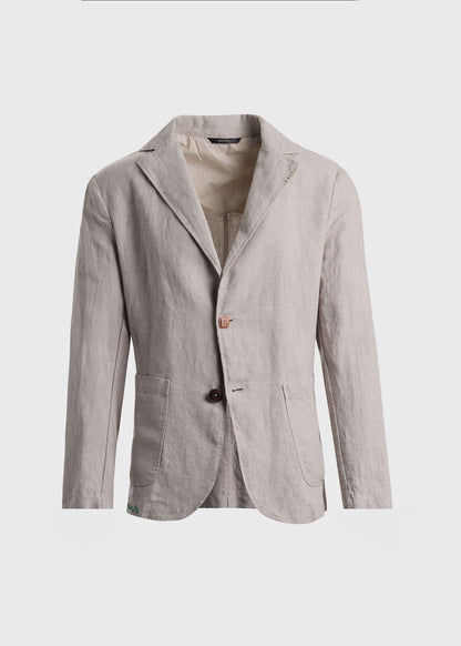 Washed Linen Jacket - Paul Stuart Signature