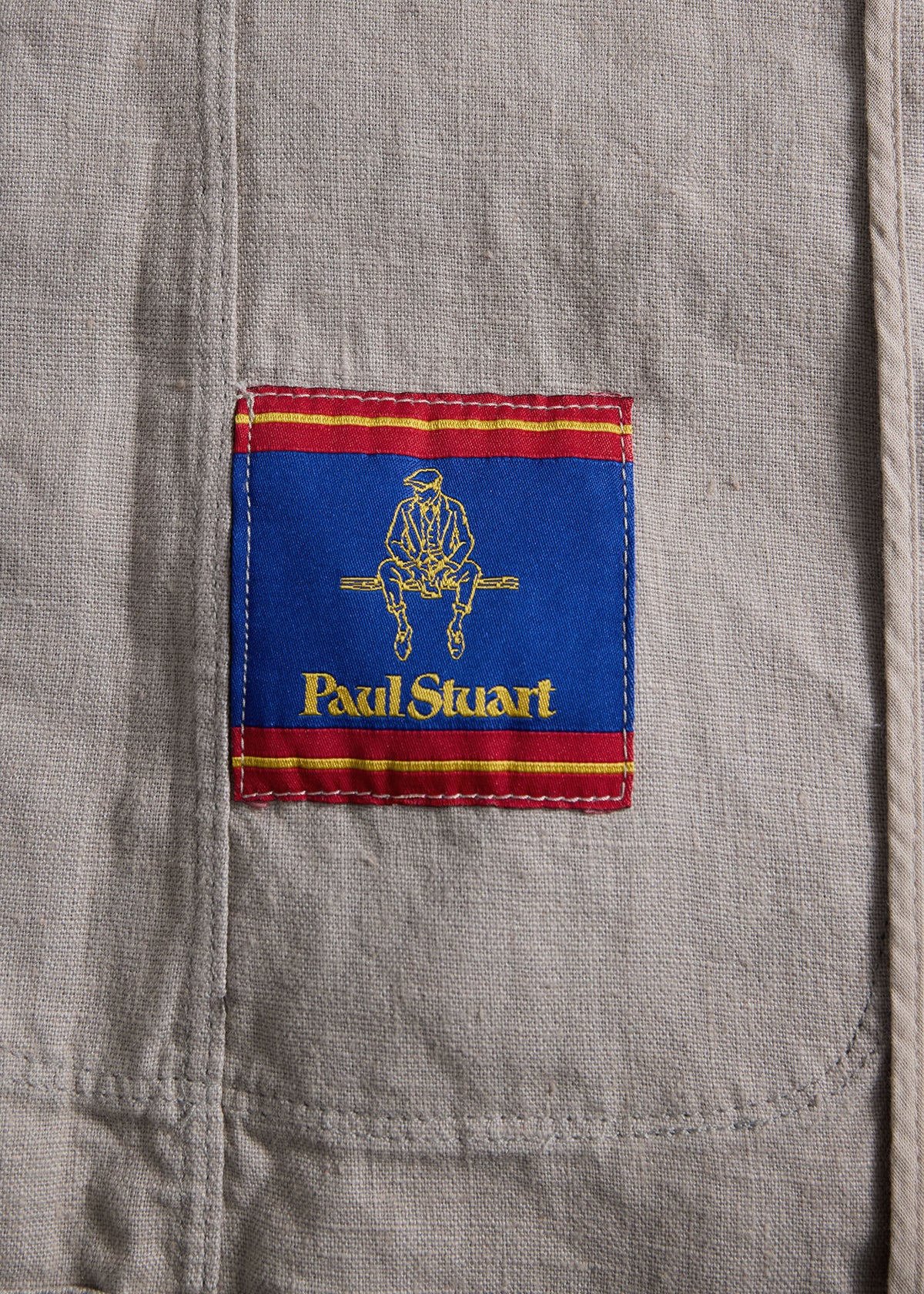 Washed Linen Jacket - Paul Stuart Signature