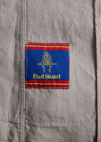 Washed Linen Jacket - Paul Stuart Signature