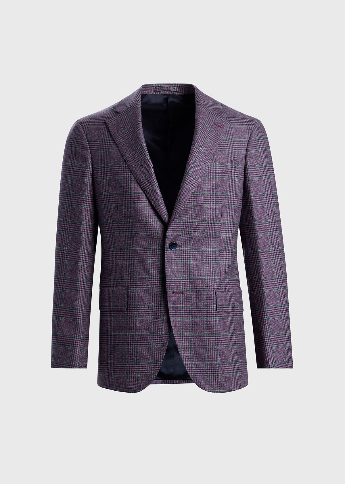 All Year Wool & Cashmere Plaid Jacket - Paul Stuart Sale