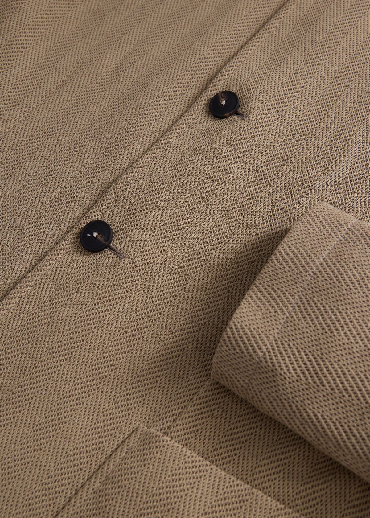 Stand Collar Herringbone Knit Jacket - Paul Stuart Trusted