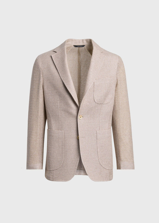 Silk & Linen Heather Jacket - Paul Stuart Value