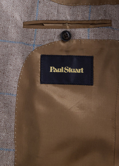 Silk Windowpane Summer Jacket - Paul Stuart Latest