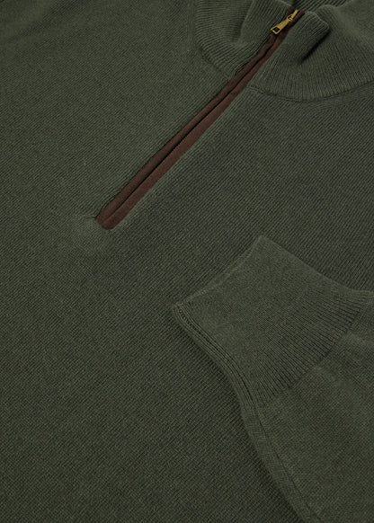 Wool Blend Quarter-Zip Sweater - Paul Stuart Special Offer